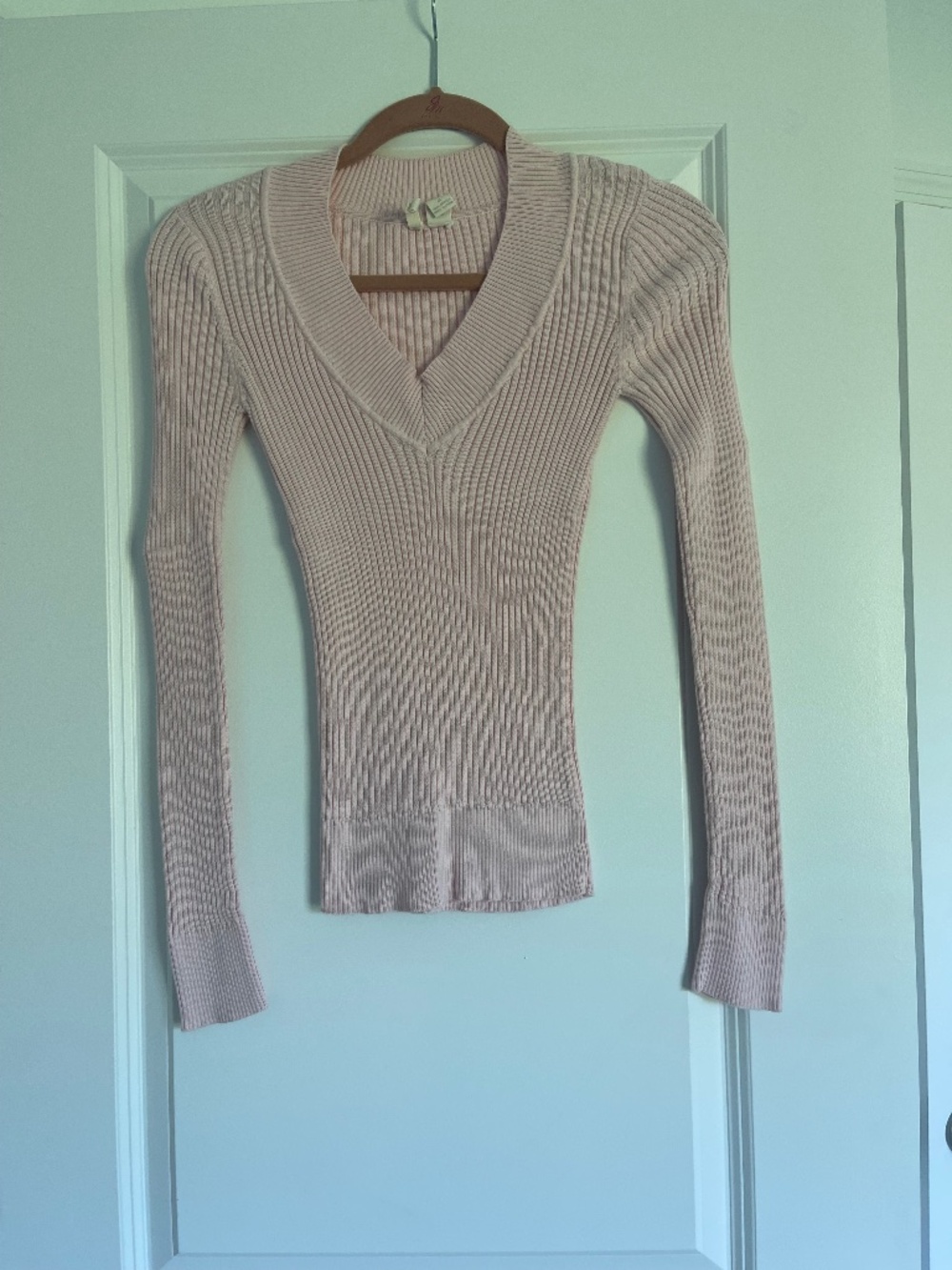 Red Camel Baby Pink Knitted Long Sleeve Women’s Shirt Size Medium